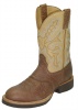 Twisted X MHM0004 for $179.99 Men's' Horseman Western Boot with Brown Oiled Shoulder Leather Foot and a Wide Round Toe